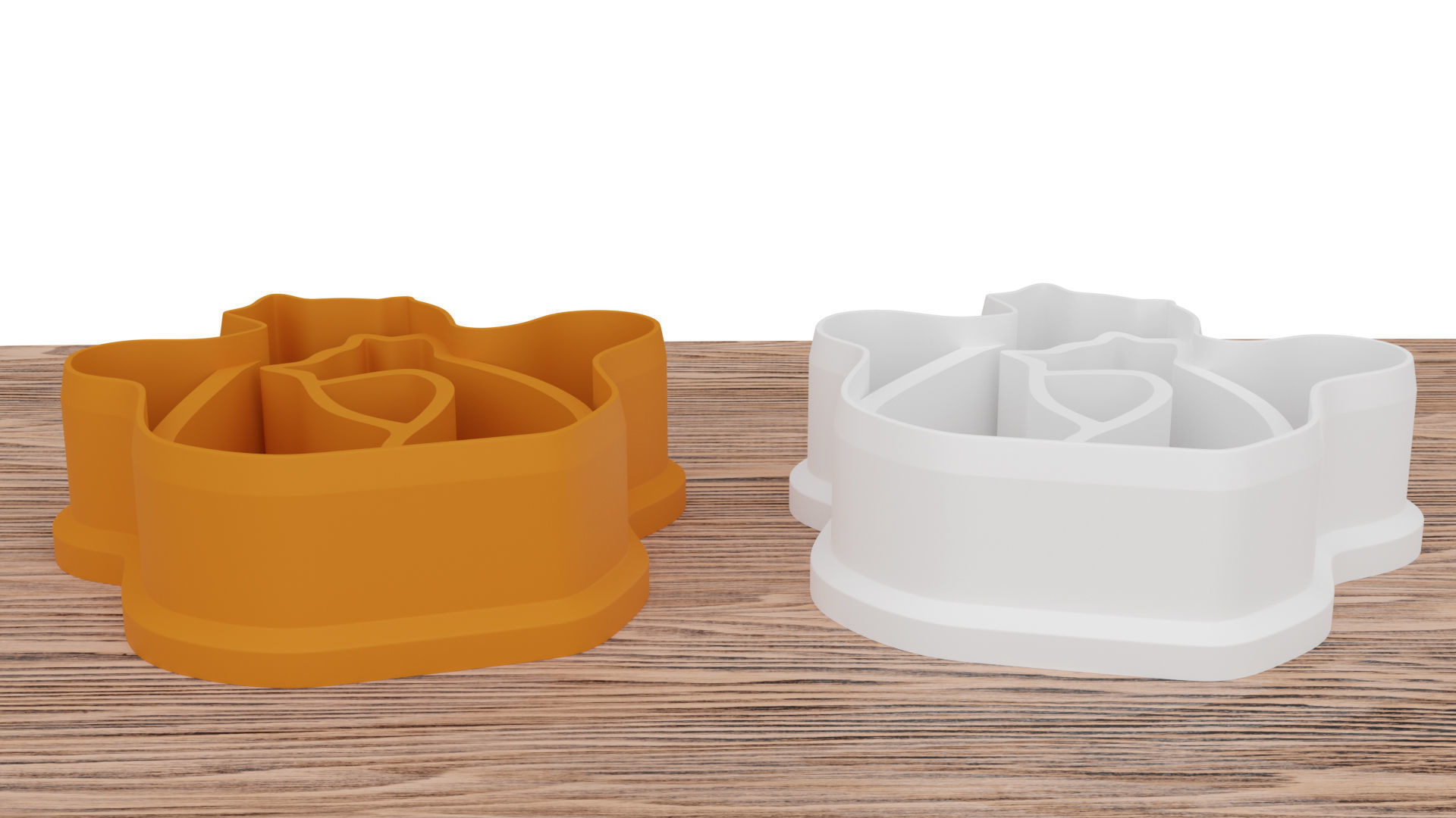 Two kittens in love for the 3D printer 3D print model_3