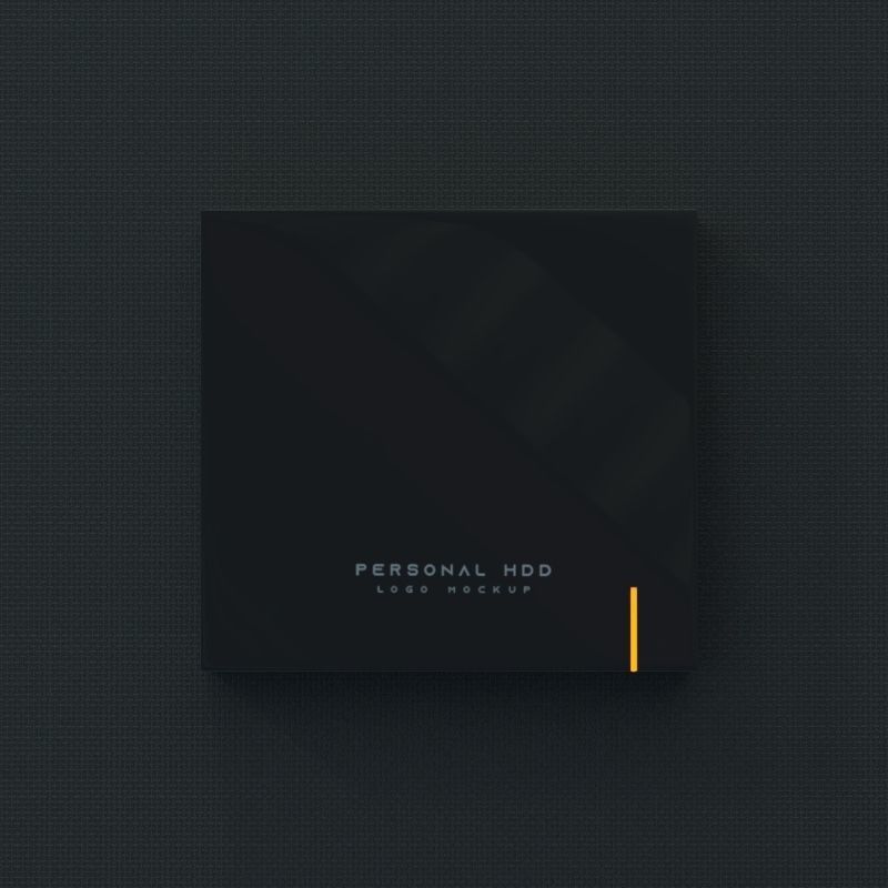 Hard Disk 3D Model  3D model_2