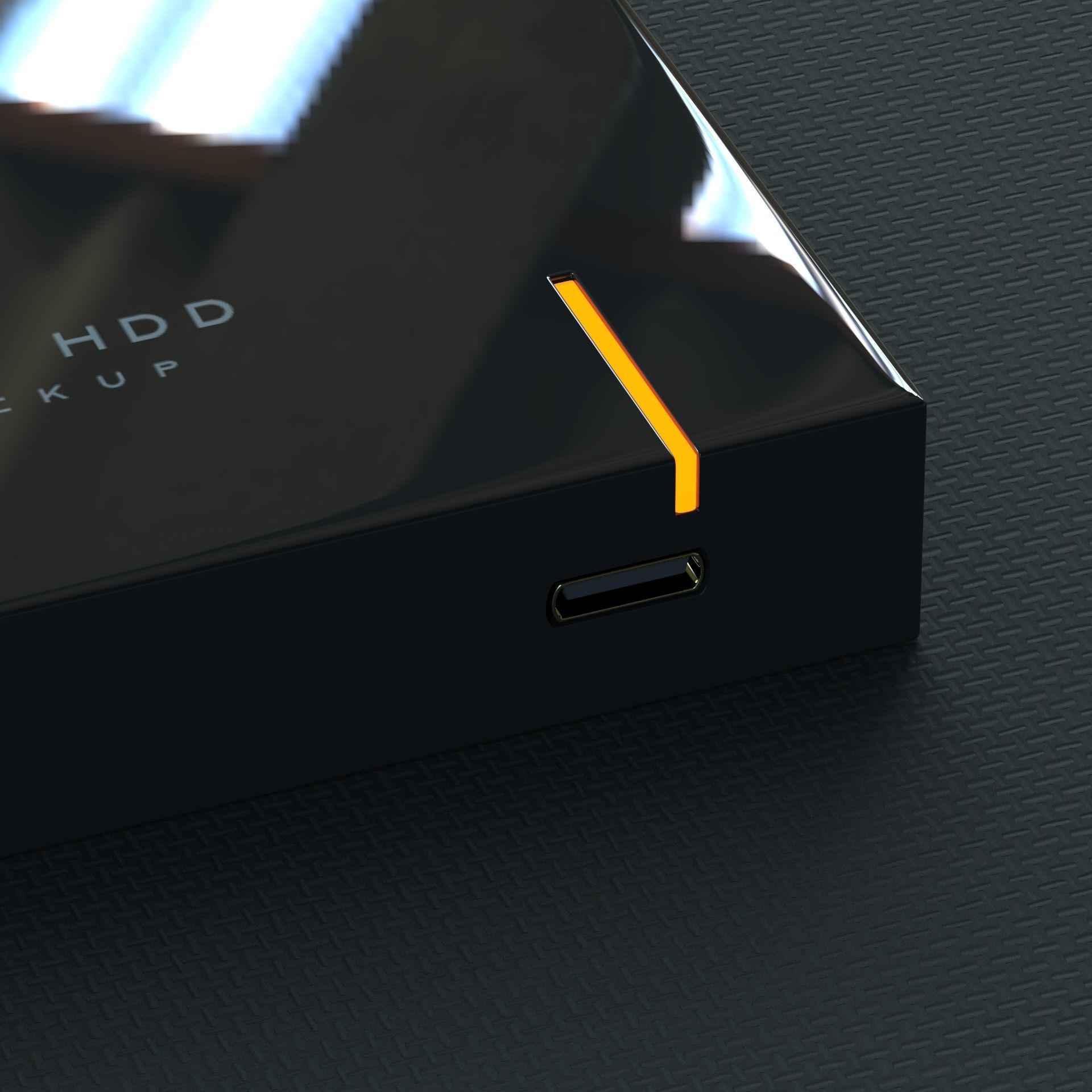 Hard Disk 3D Model  3D model_1
