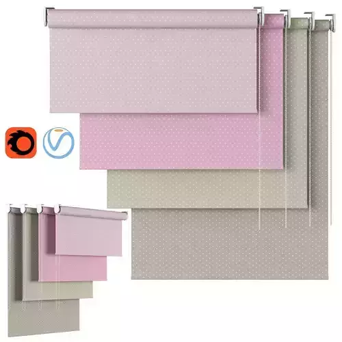 Roller Blind 29 Party Polka