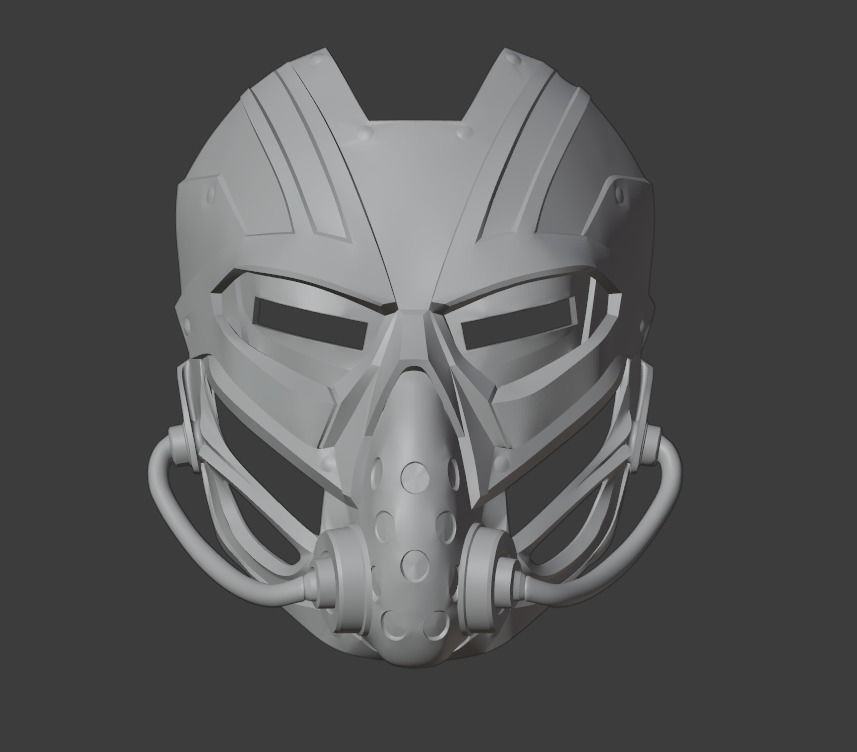 Kabal mask from Mortal Kombat 11 3D print model_1