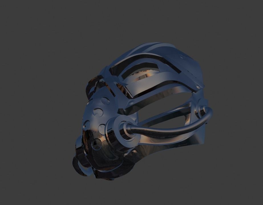 Kabal mask from Mortal Kombat 11 3D print model_6