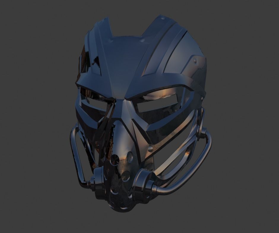 Kabal mask from Mortal Kombat 11 3D print model_4