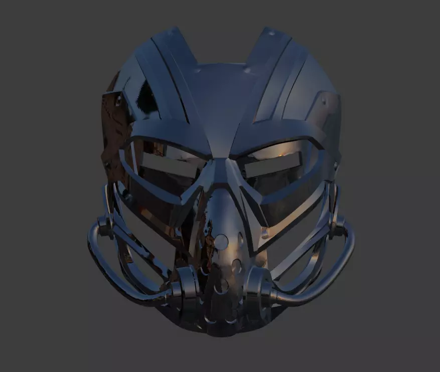 Kabal mask from Mortal Kombat 11 3D print model_0