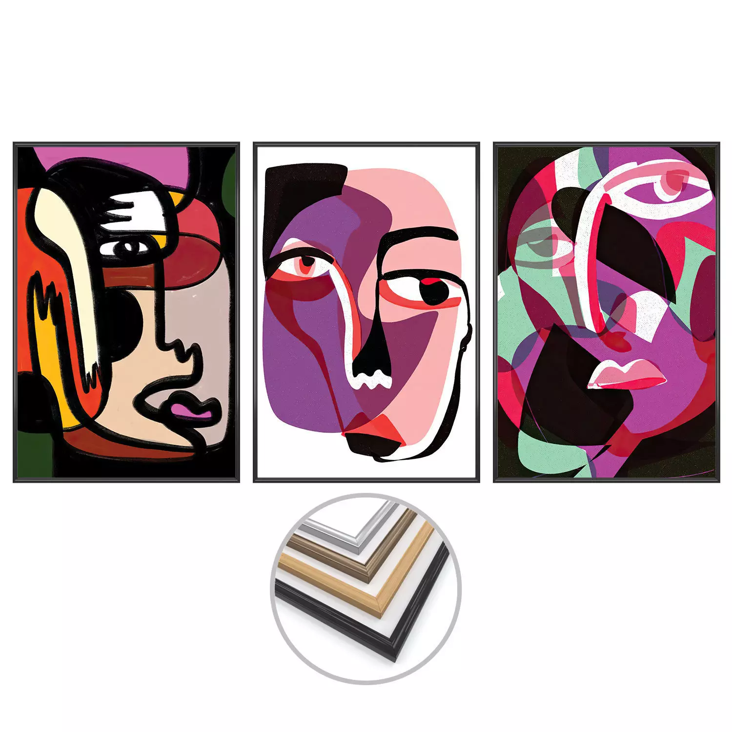 Wall Art Set 3379 3D model_0