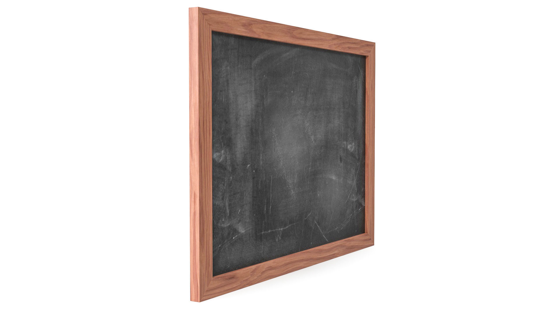 Chalkboard 04 Low-poly 3D model_7