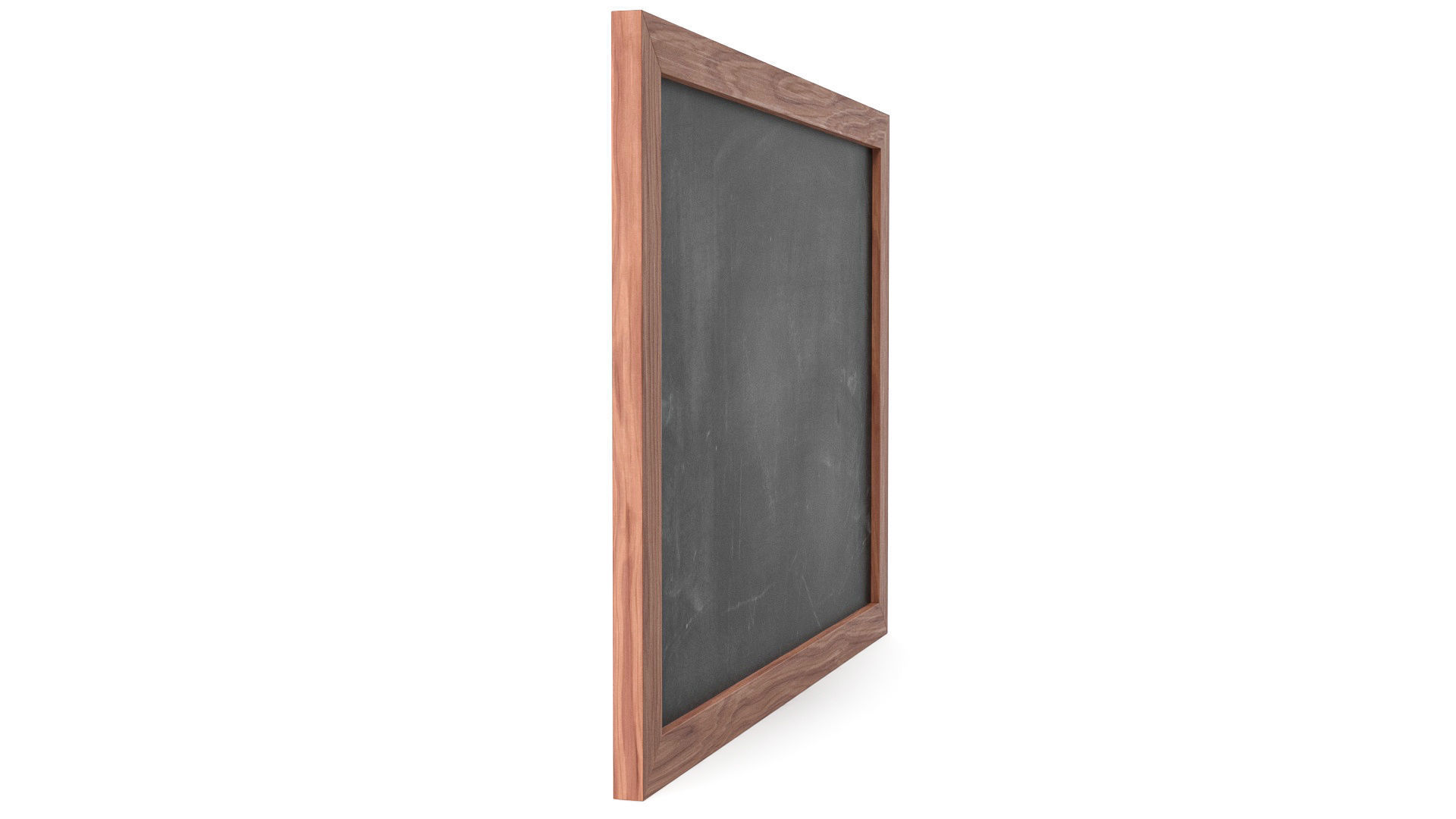 Chalkboard 04 Low-poly 3D model_6