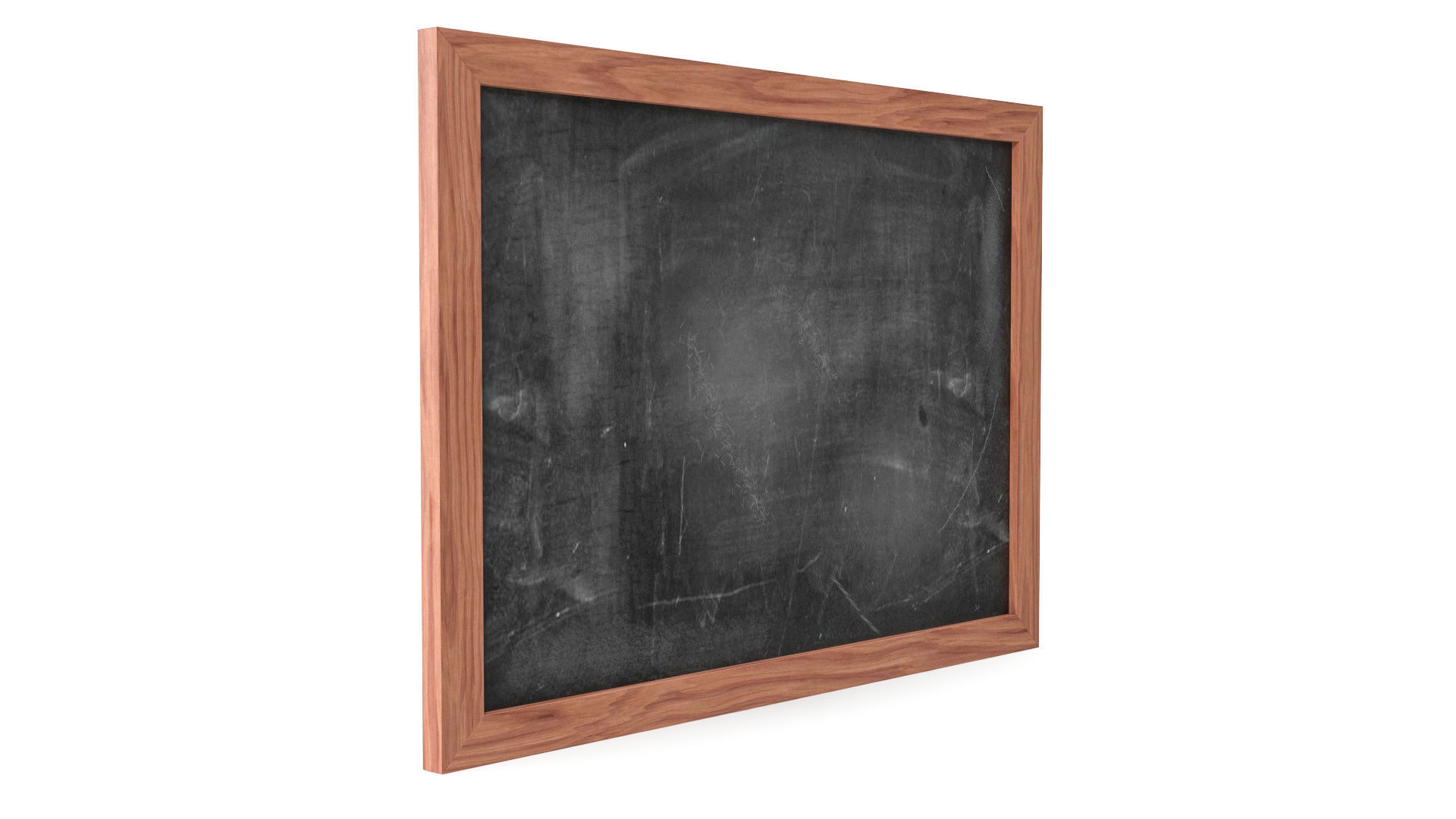 Chalkboard 04 Low-poly 3D model_8