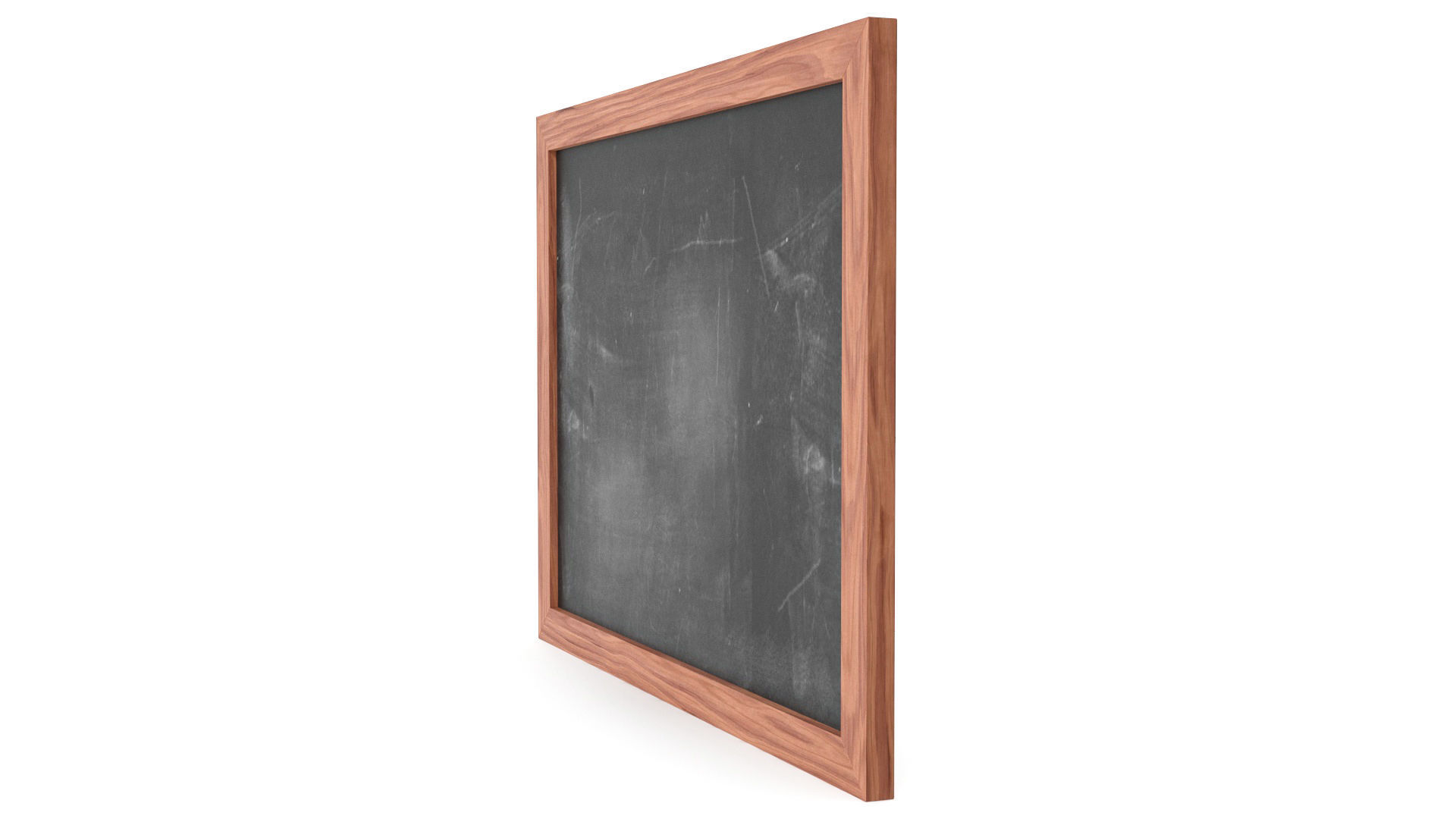 Chalkboard 04 Low-poly 3D model_4