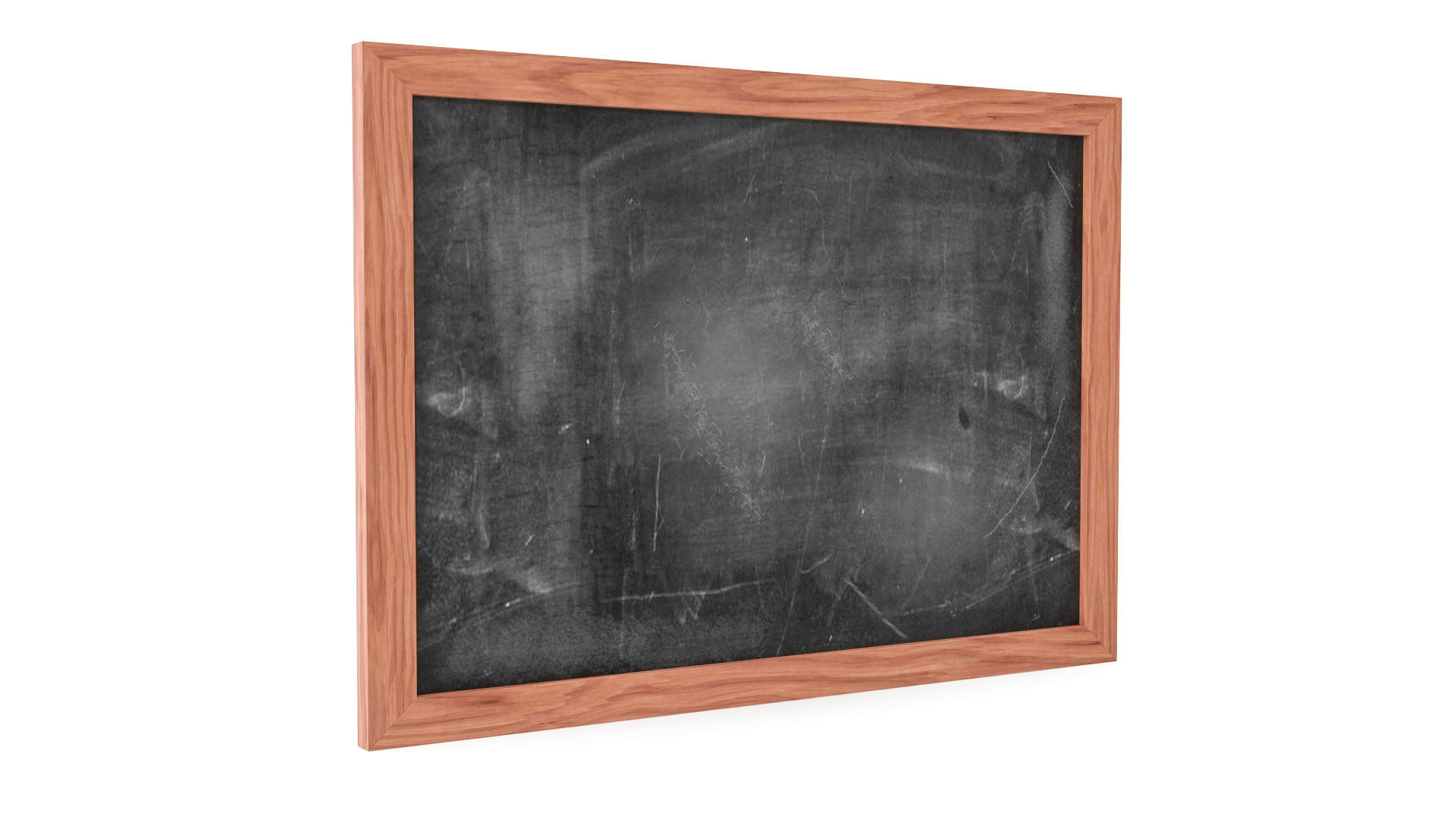 Chalkboard 04 Low-poly 3D model_9
