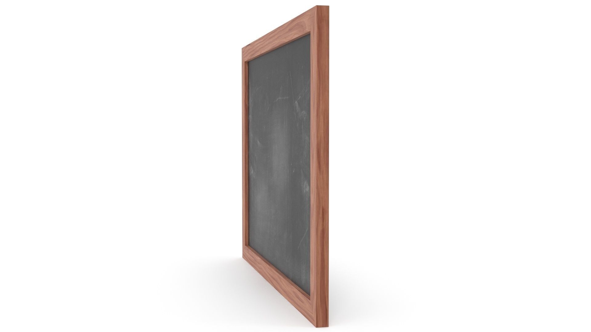 Chalkboard 04 Low-poly 3D model_5