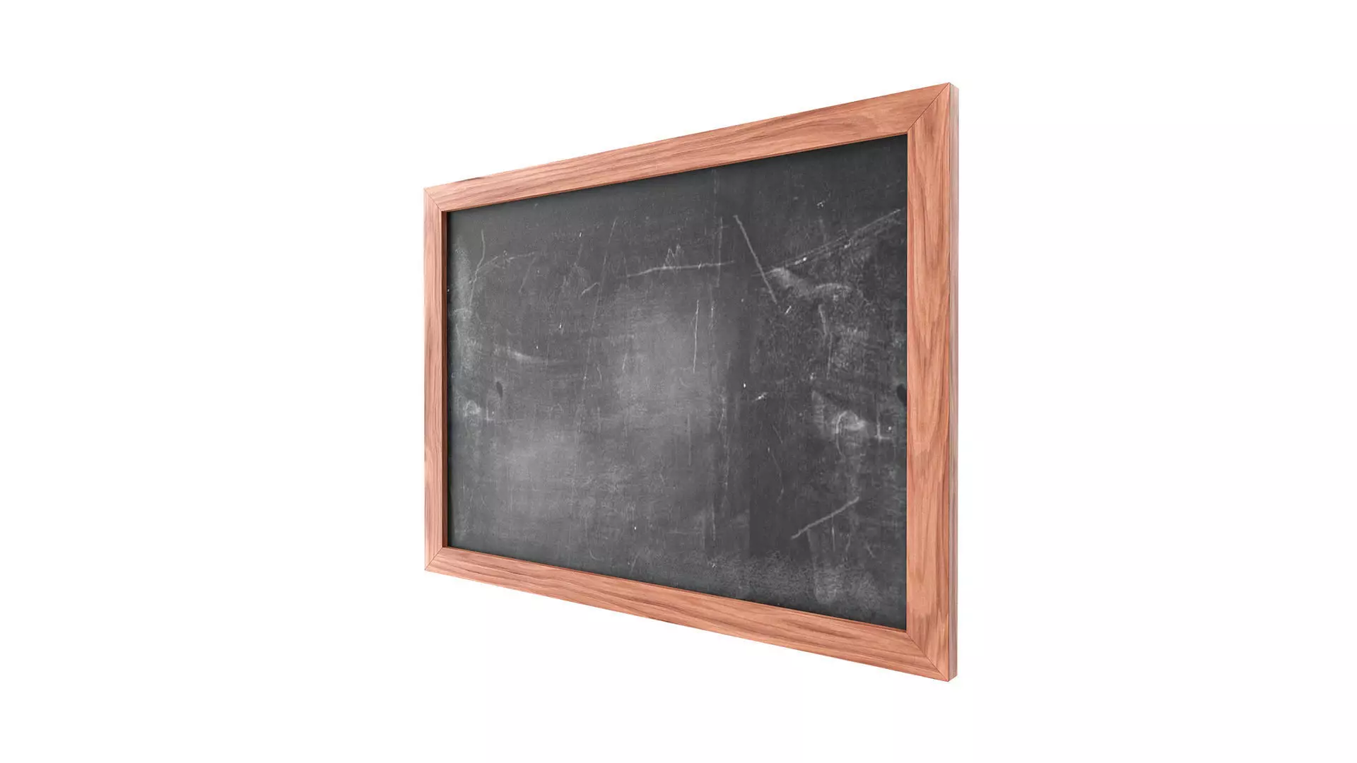 Chalkboard 04 Low-poly 3D model_0