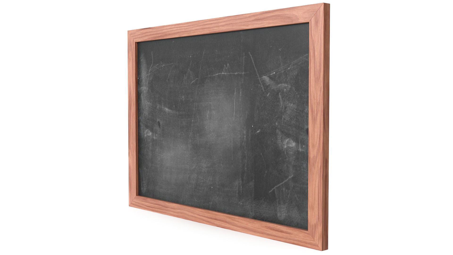 Chalkboard 04 Low-poly 3D model_2