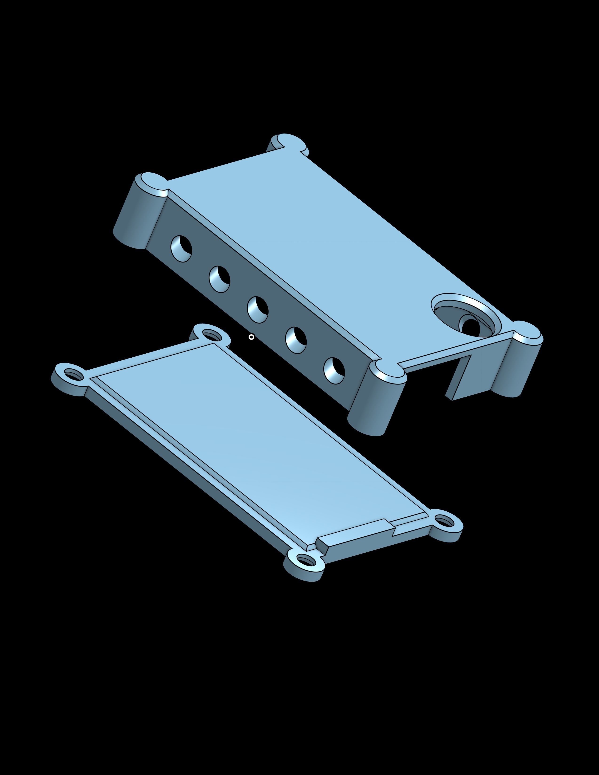 Realacc RX5808 protection case 3D print model_3