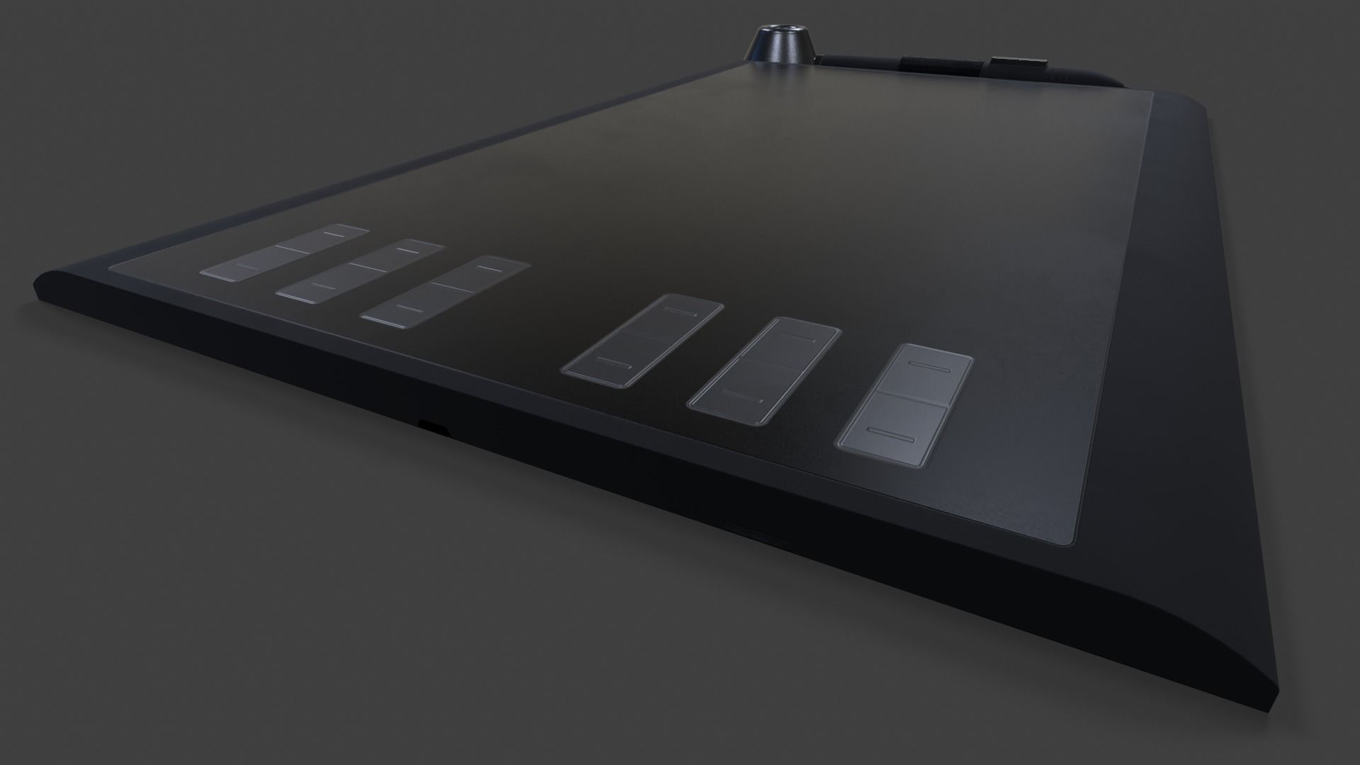 Drawing Tablet - Low Poly Low-poly 3D model_3
