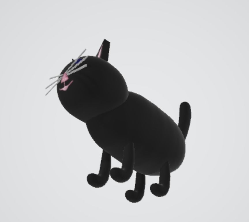 Black Cat 3D model_1