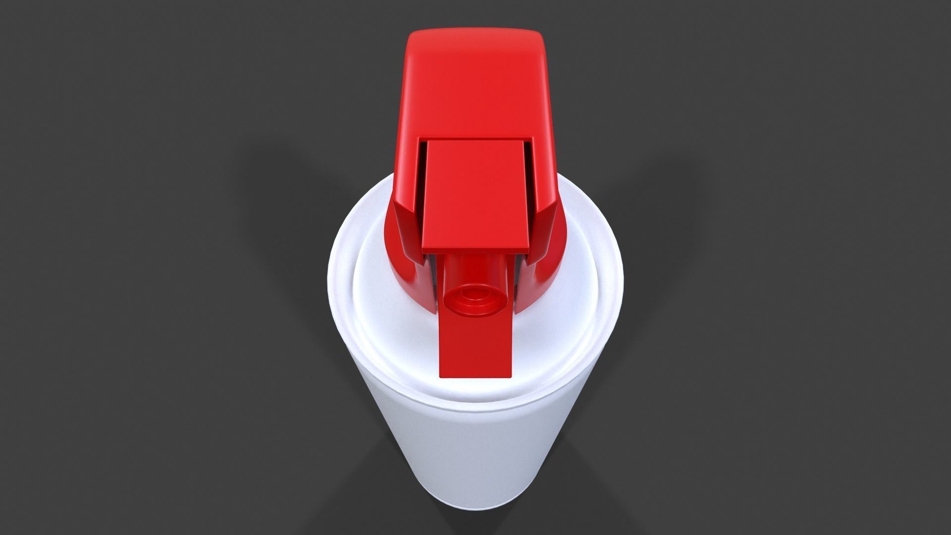 Compressed Air Can V01 - High Poly 3D model_7
