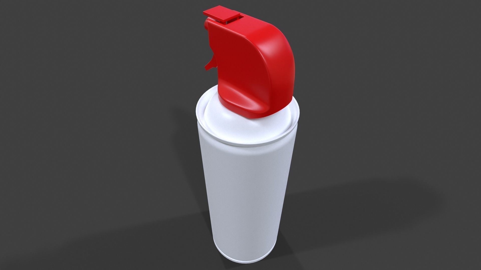 Compressed Air Can V01 - High Poly 3D model_5