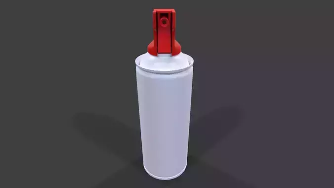 Compressed Air Can V01 - High Poly