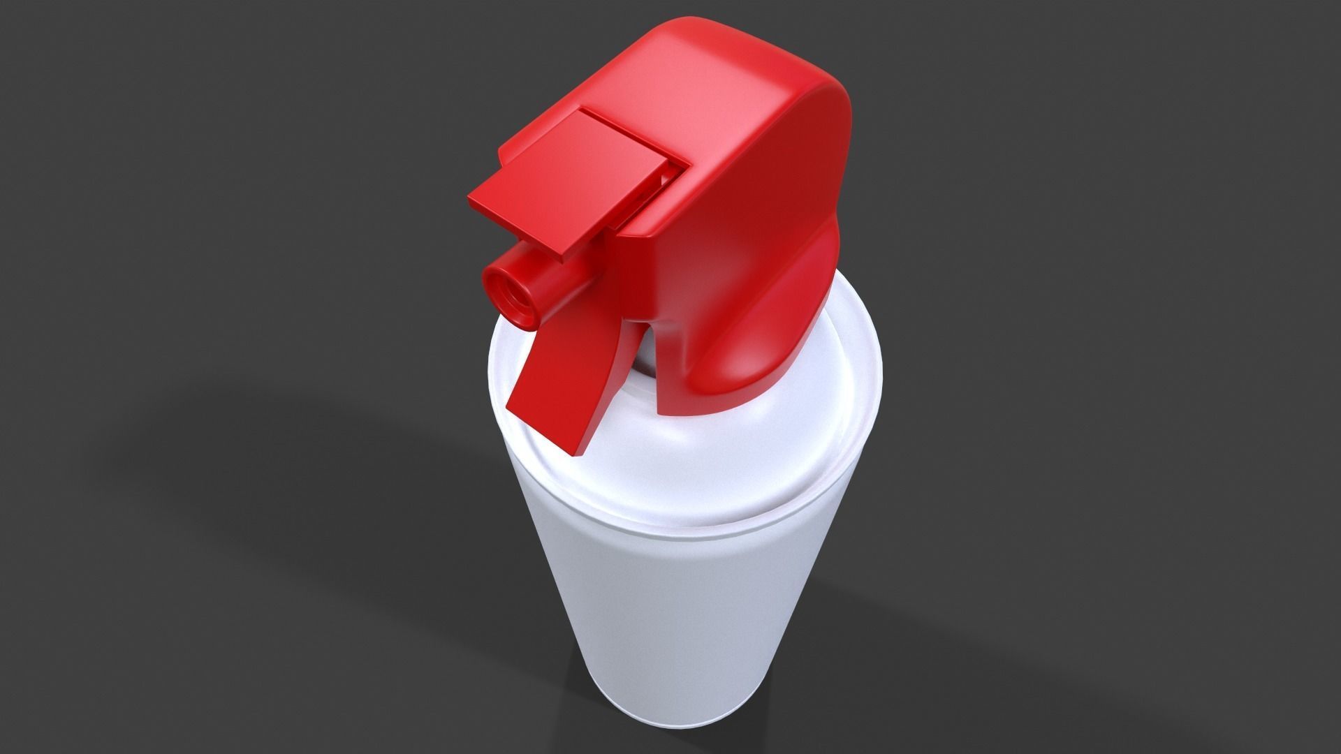 Compressed Air Can V01 - High Poly 3D model_6