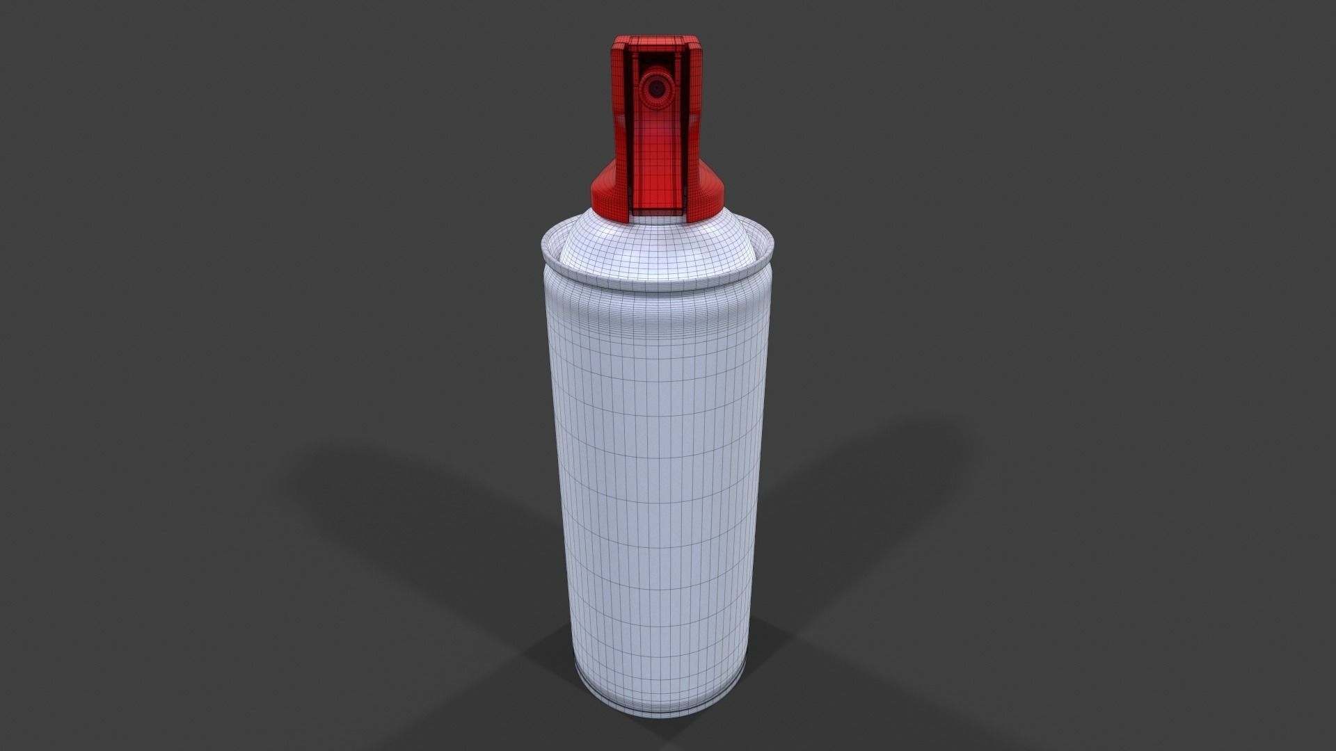 Compressed Air Can V01 - High Poly 3D model_1