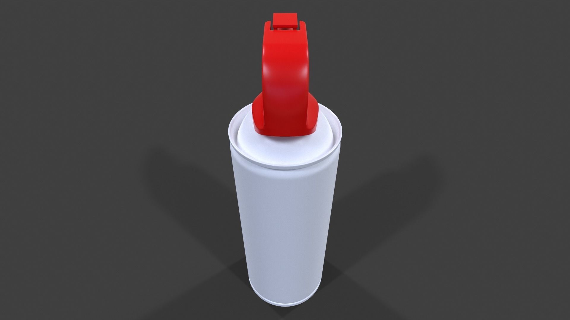 Compressed Air Can V01 - High Poly 3D model_4
