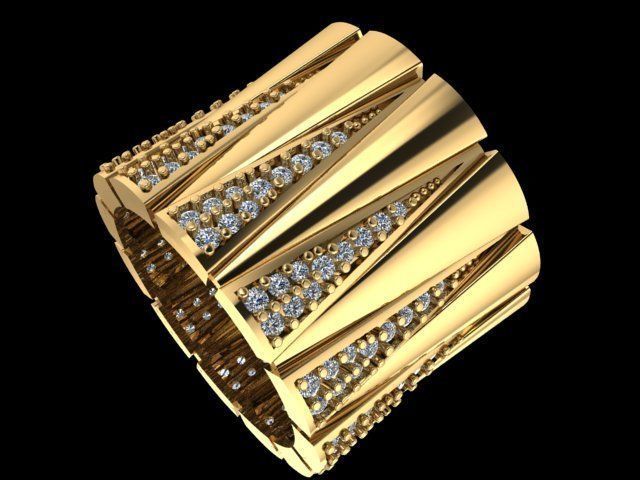 ring fashion 3D print model_3