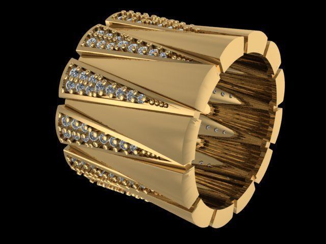 ring fashion 3D print model_4