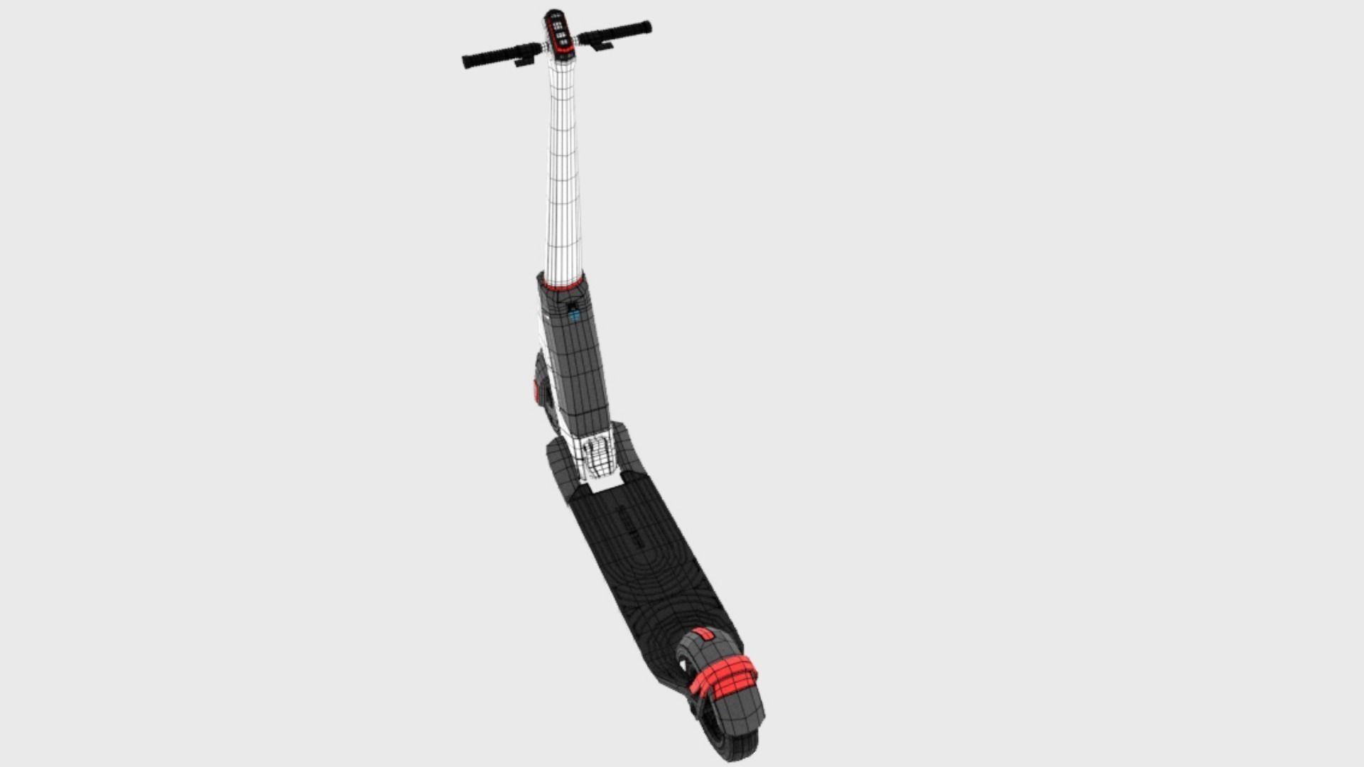 PXID Scooter  Low-poly 3D model_20