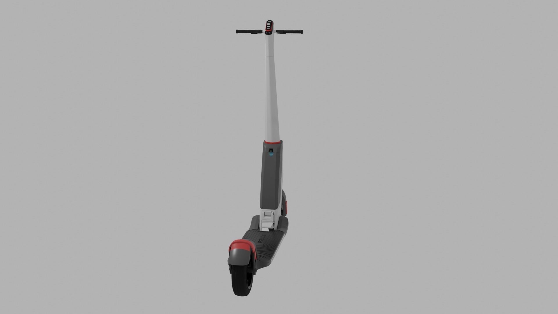 PXID Scooter  Low-poly 3D model_5