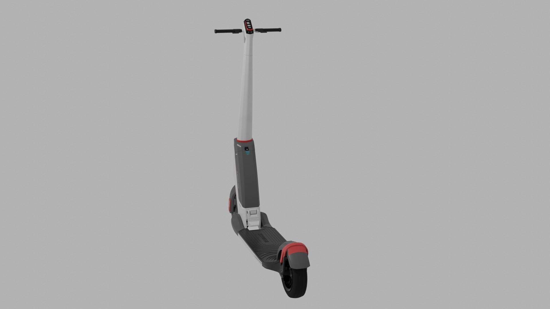 PXID Scooter  Low-poly 3D model_4