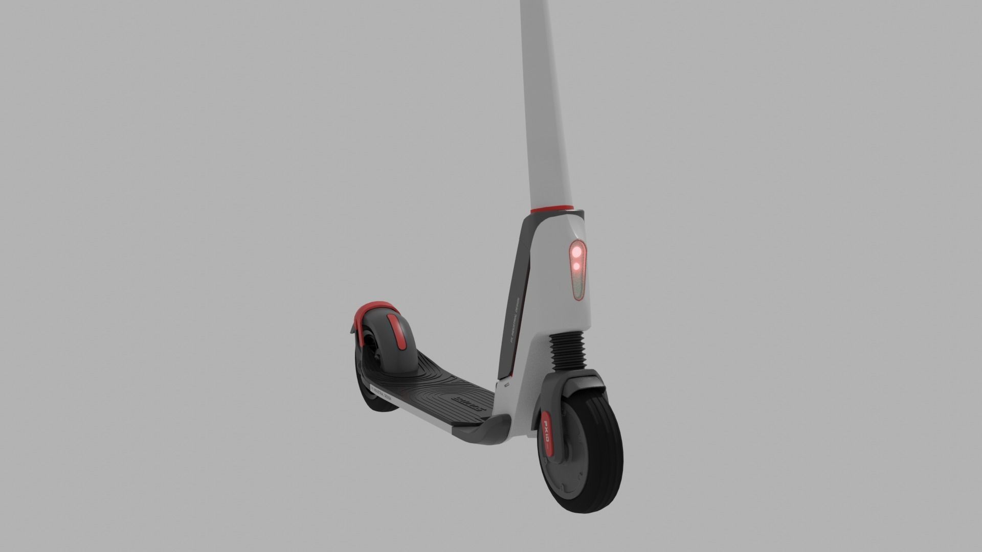 PXID Scooter  Low-poly 3D model_11