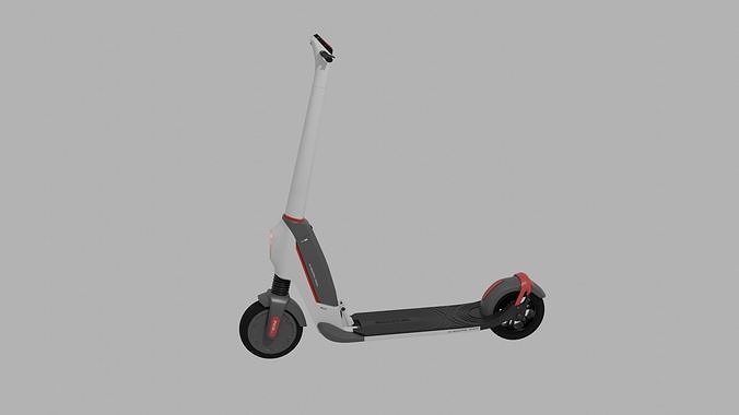PXID Scooter  Low-poly 3D model