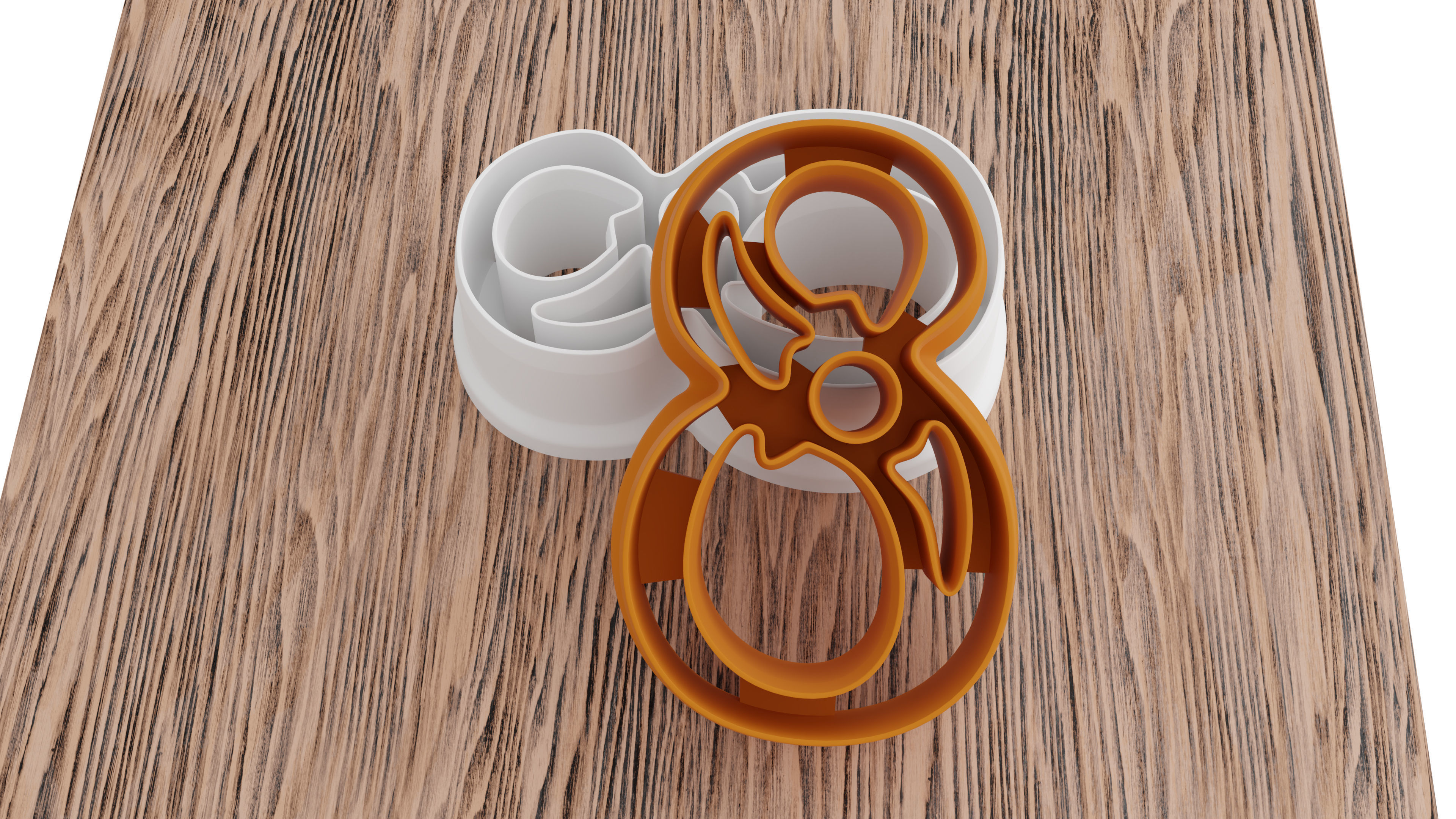 a set of numbers for cookies 3D print model_30