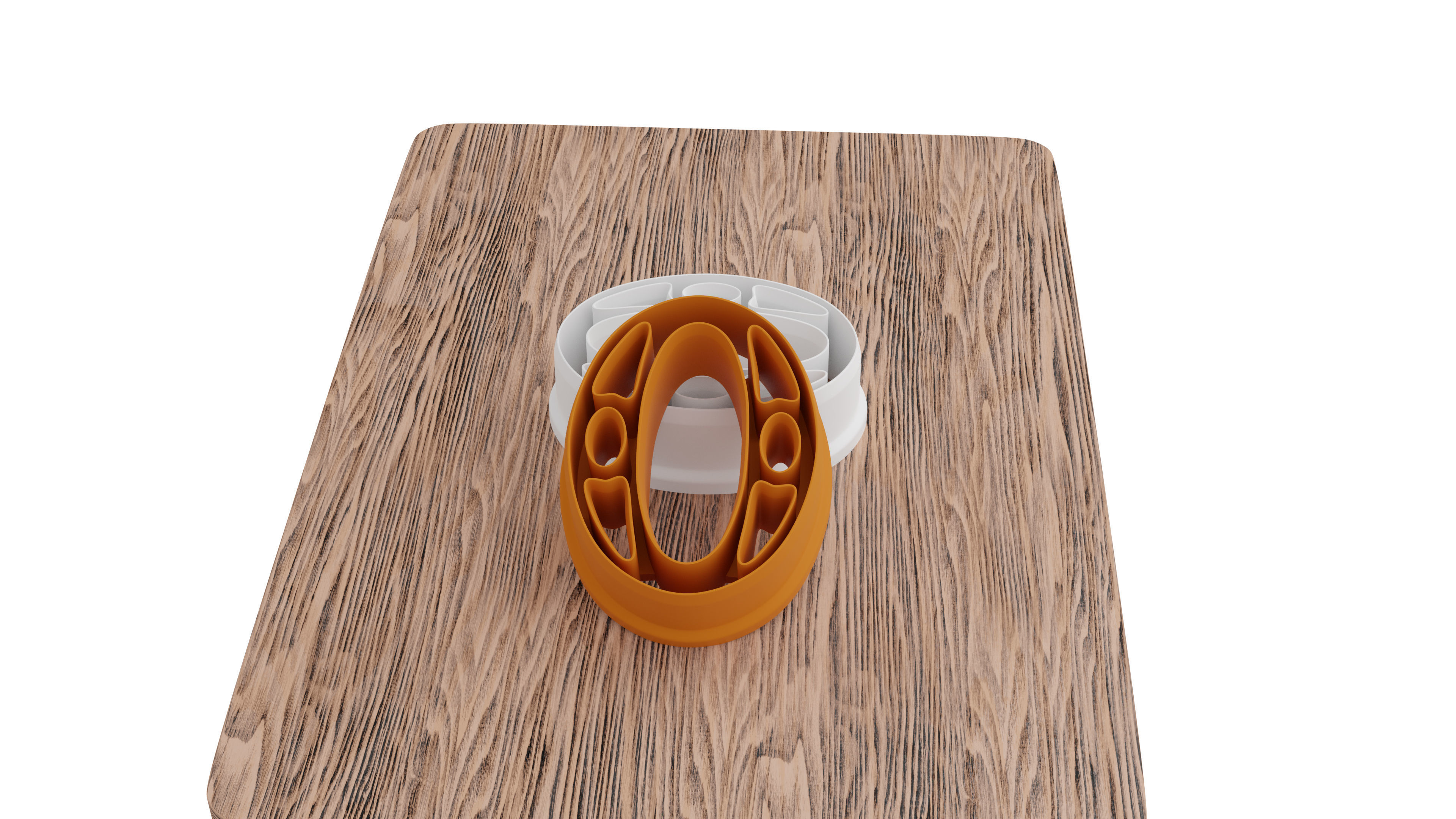 a set of numbers for cookies 3D print model_1