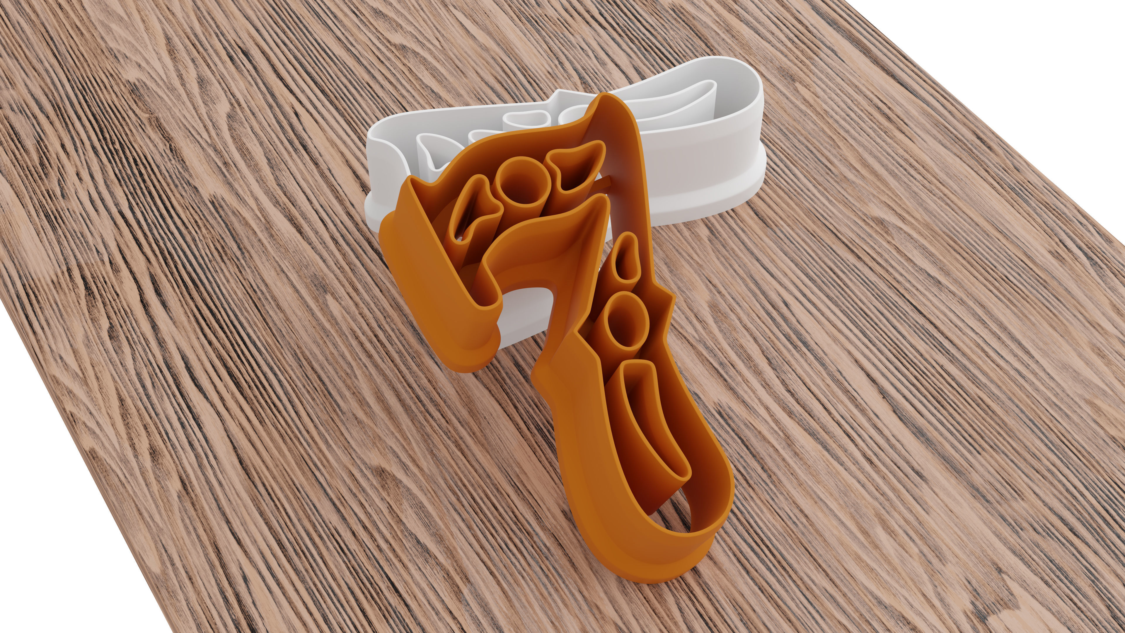 a set of numbers for cookies 3D print model_26