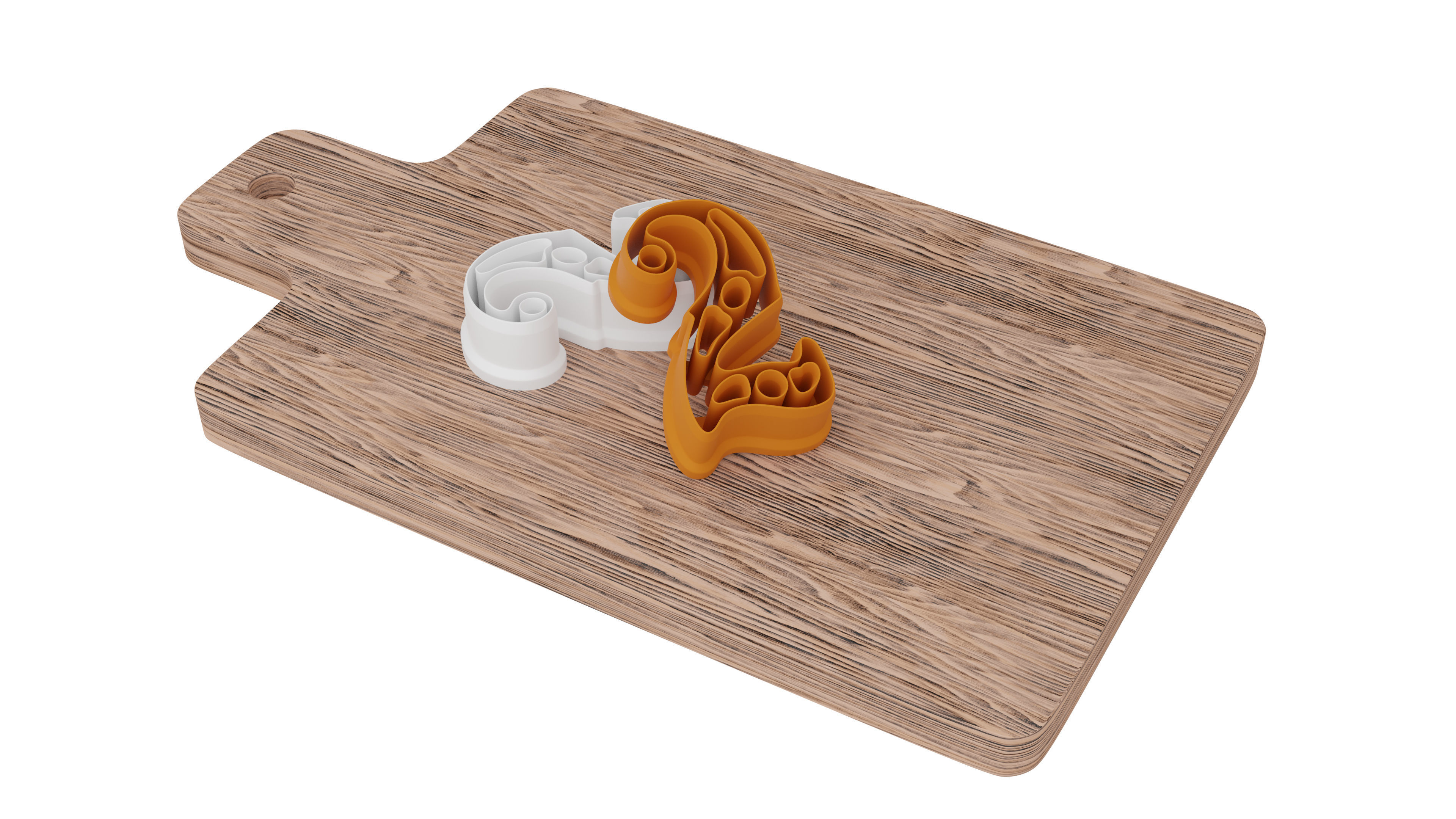 a set of numbers for cookies 3D print model_9