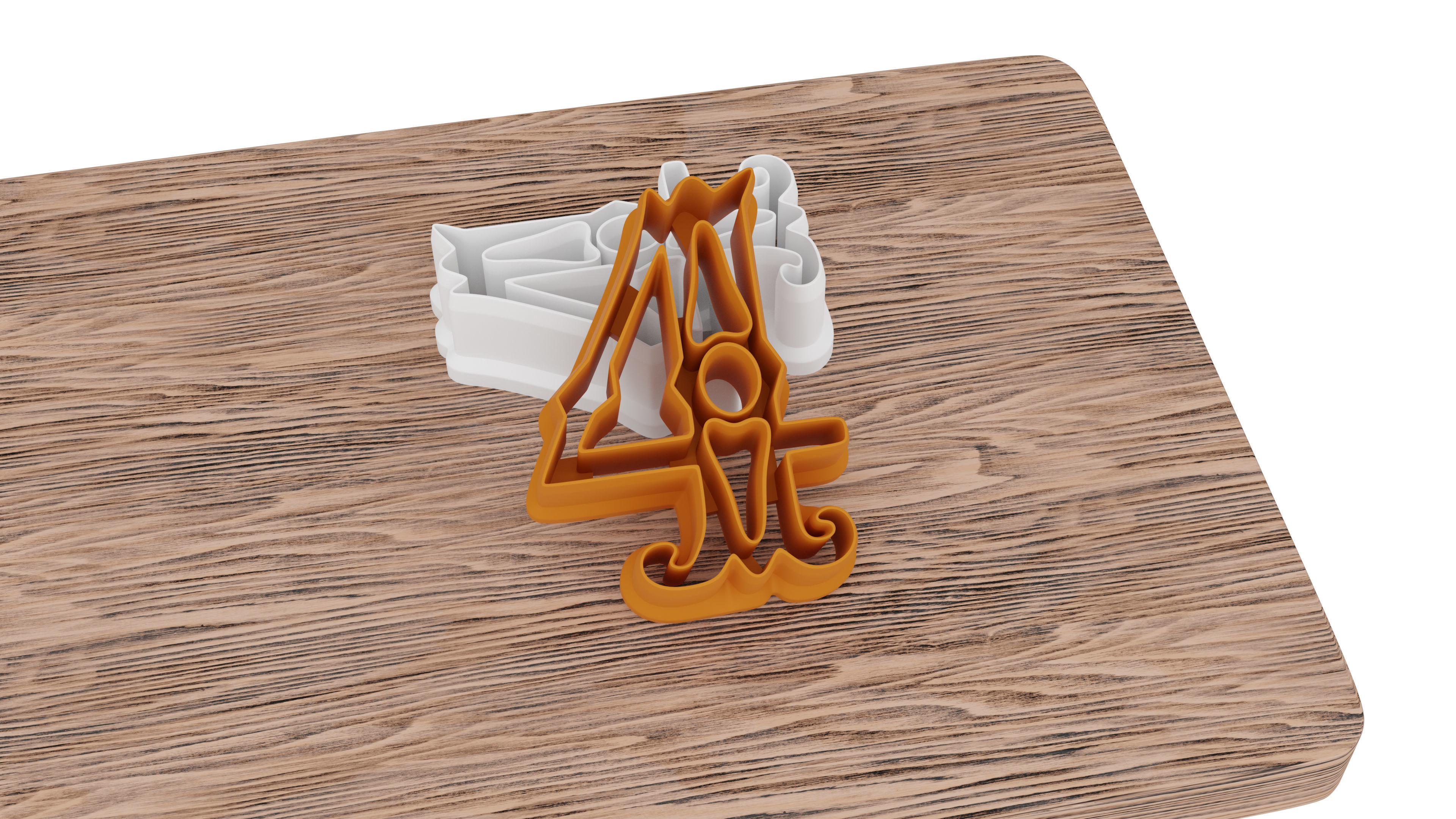 a set of numbers for cookies 3D print model_16