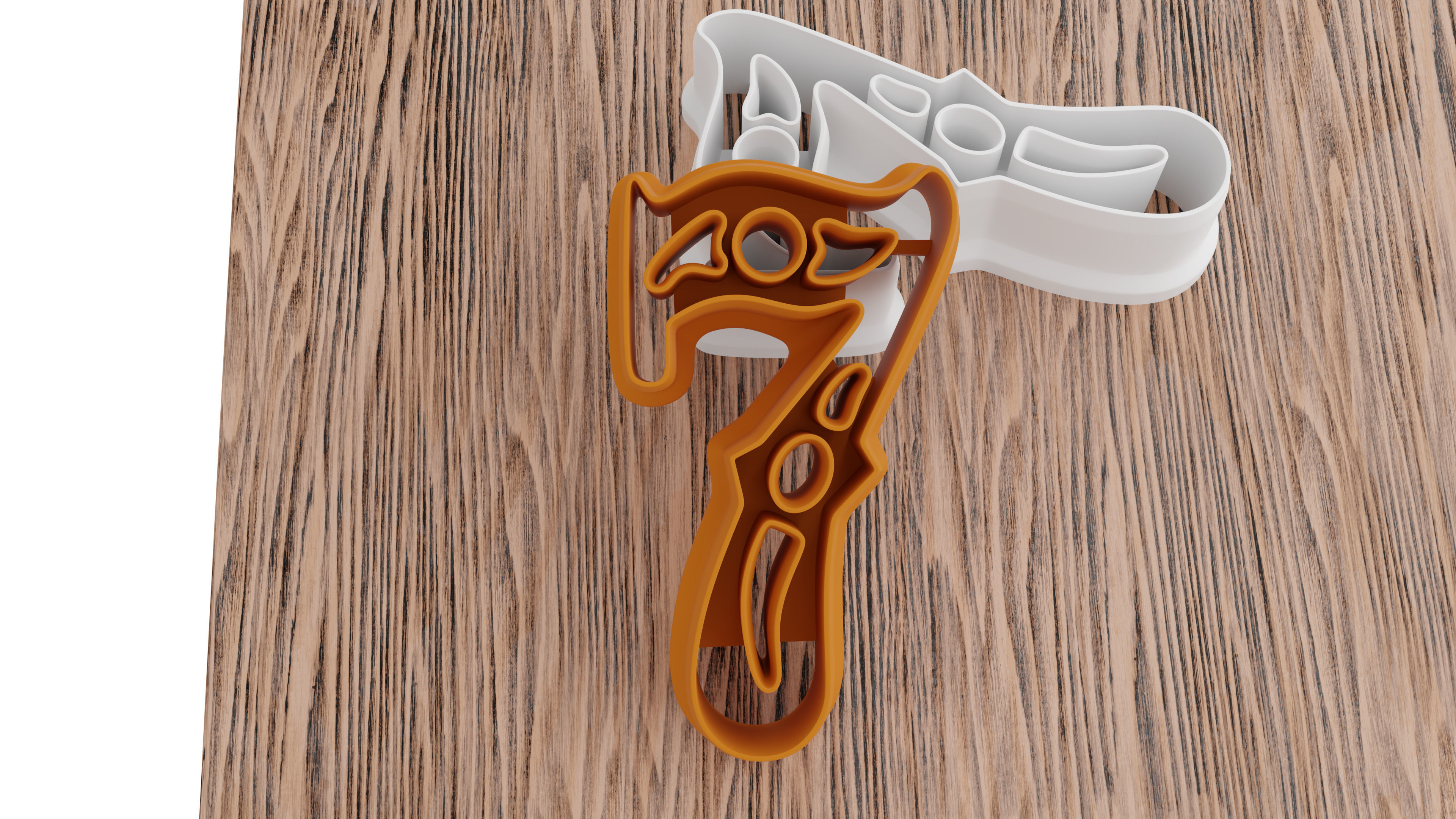 a set of numbers for cookies 3D print model_27