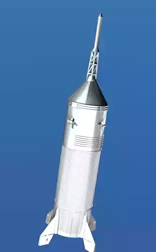 Little Joe  two Non flying model 26 inches tall 