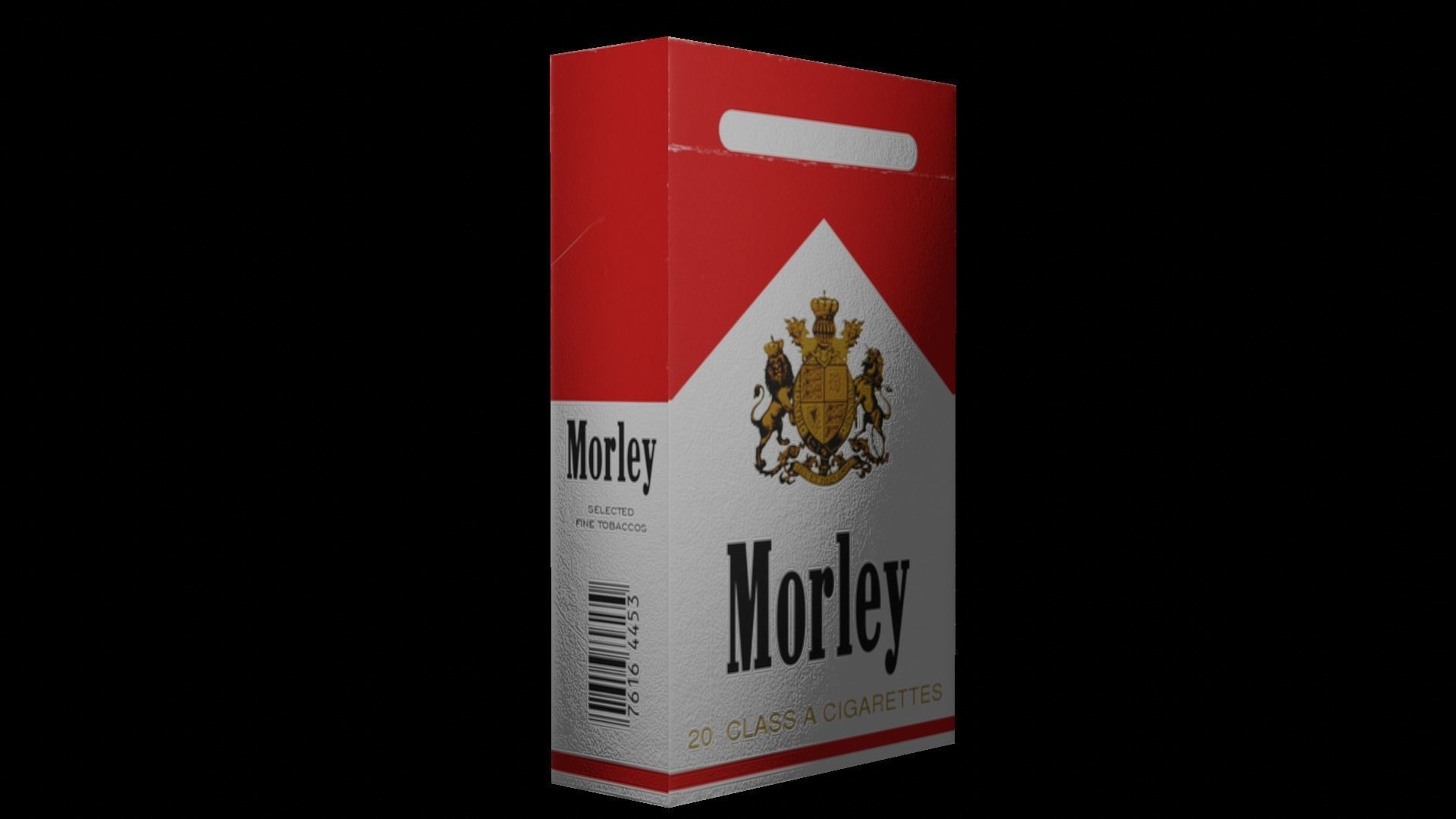 Morley cigarettes pack free VR / AR / low-poly 3D model