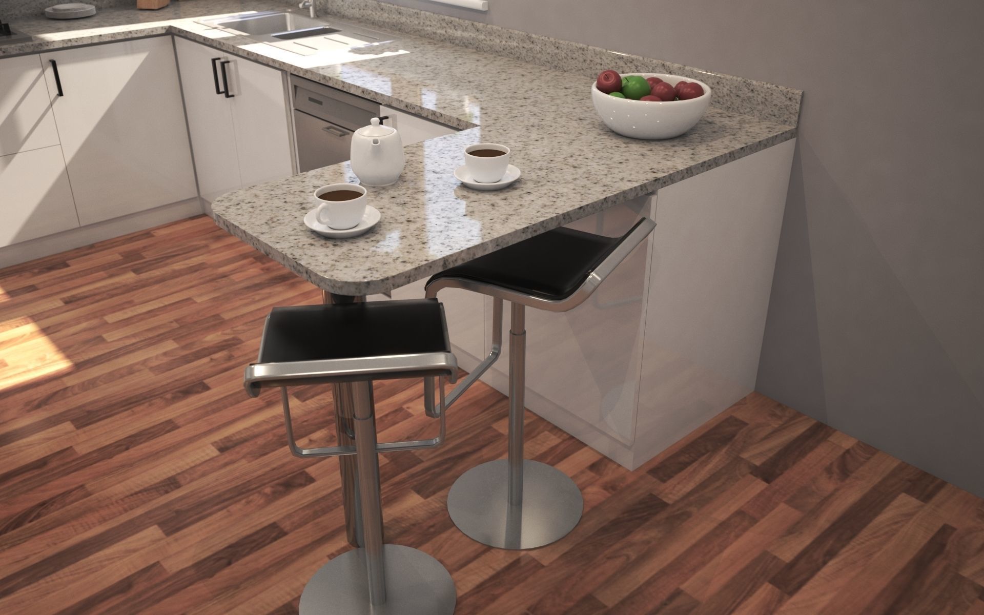 Kitchen 04 3D model_7