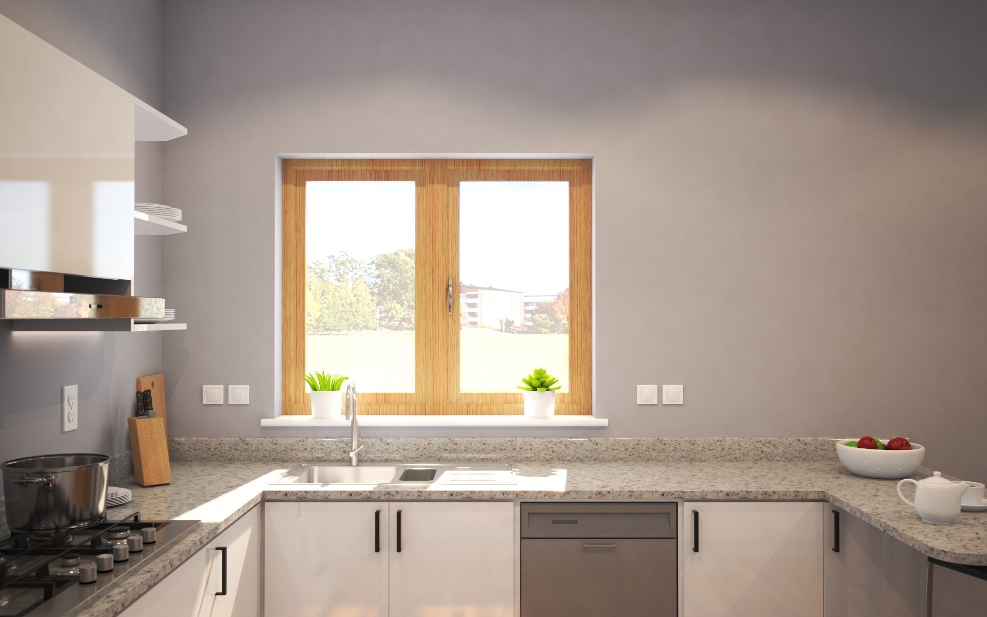 Kitchen 04 3D model_4
