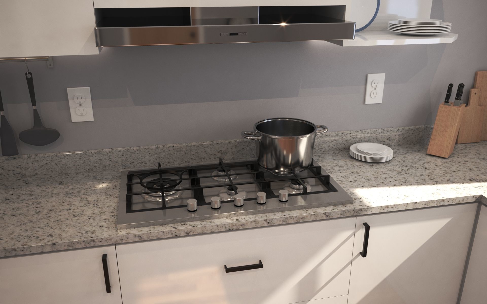 Kitchen 04 3D model_9