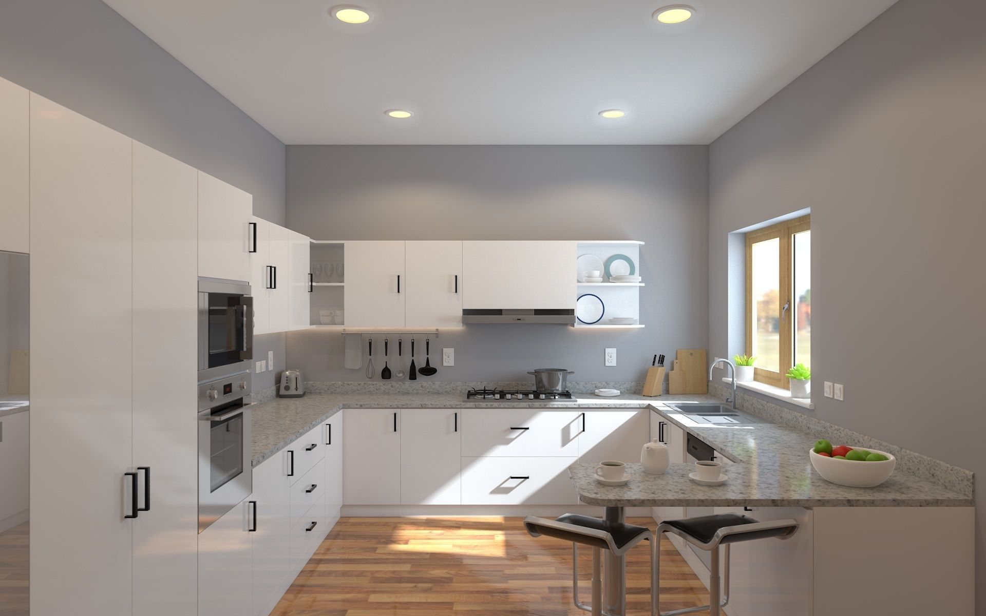 Kitchen 04 3D model_2