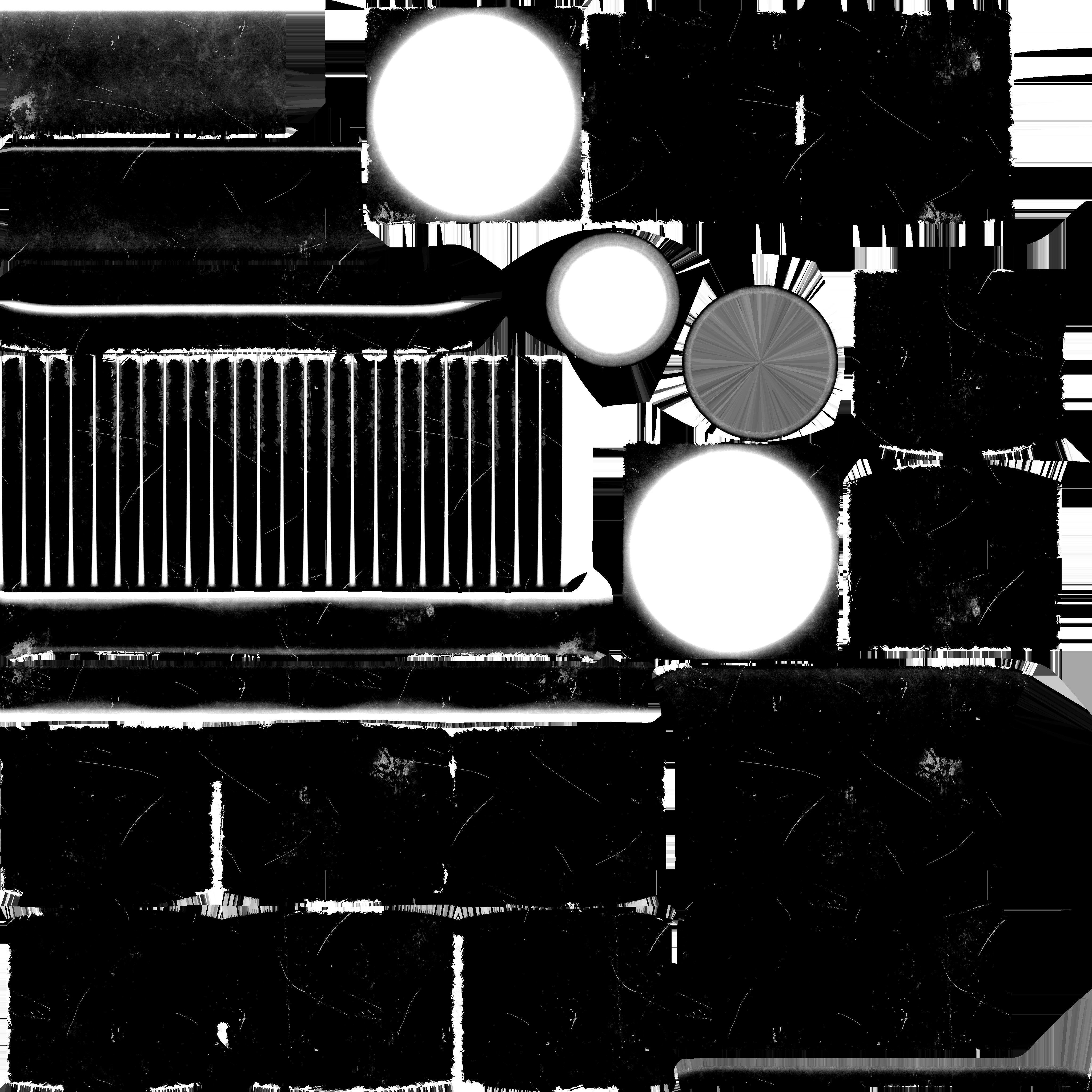 Baluster wooden pole 3D model_4