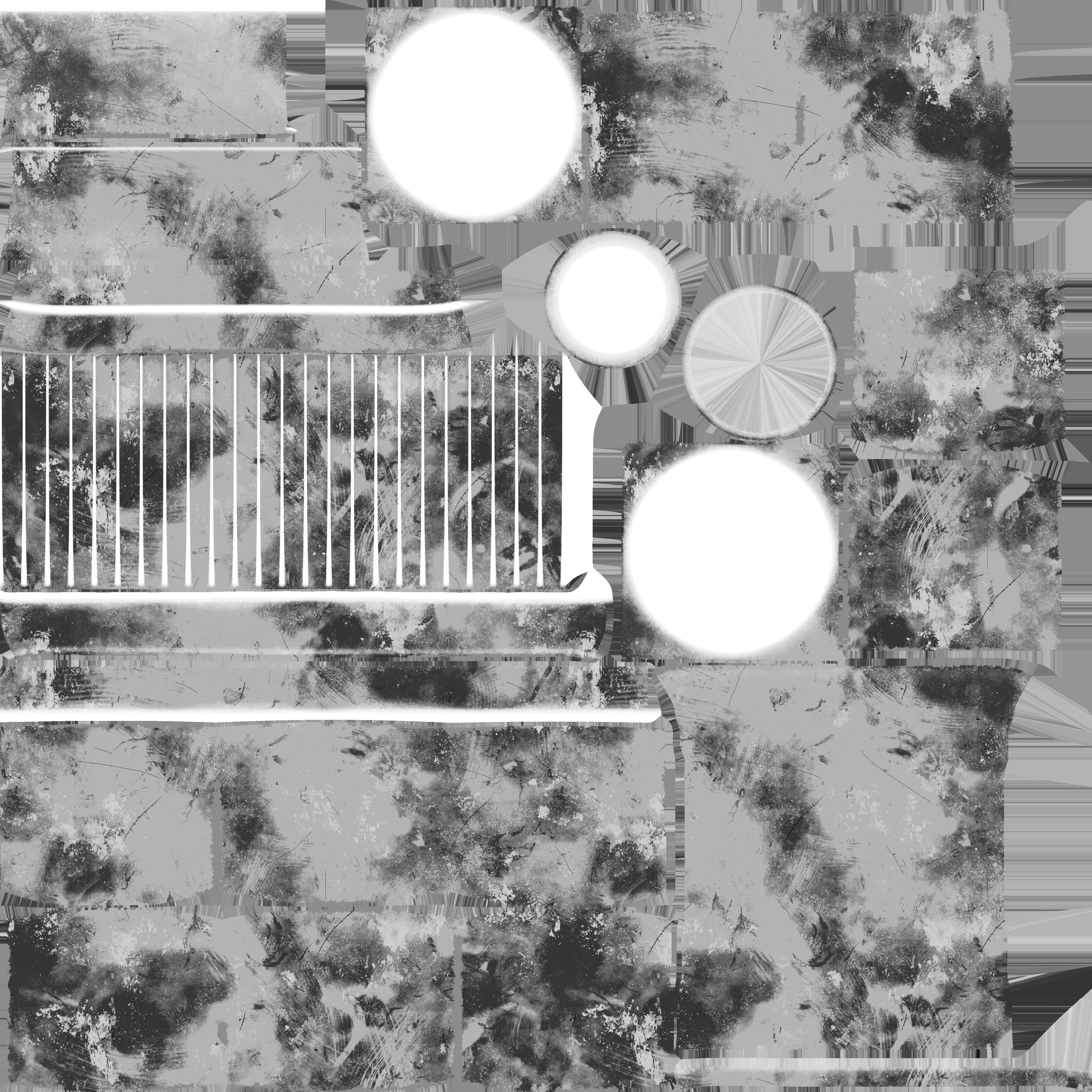 Baluster wooden pole 3D model_6