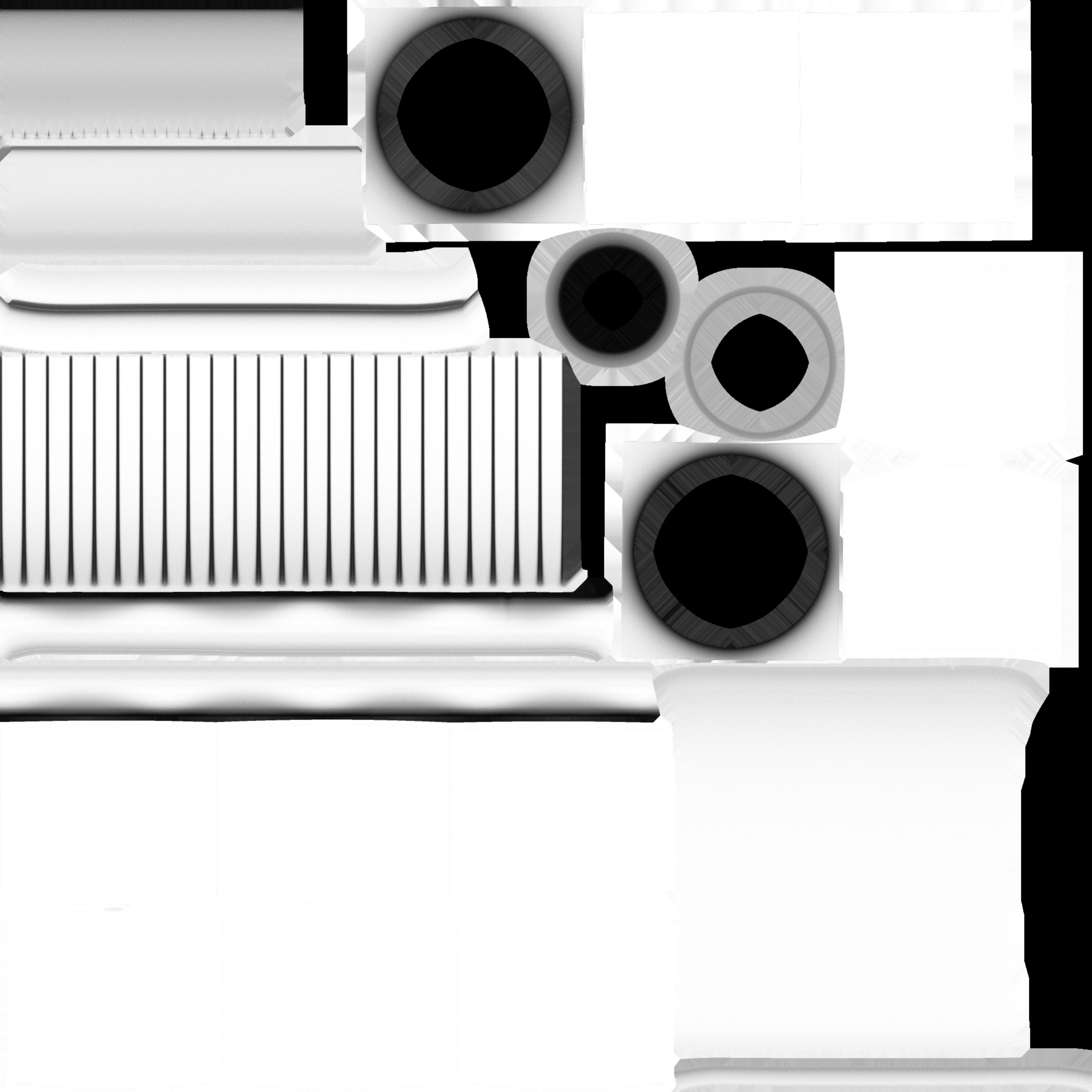 Baluster wooden pole 3D model_5