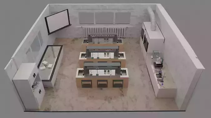 Laboratory jewelry store