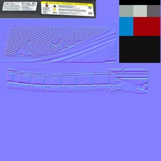 AudiA8 top car Low-poly 3D model_18